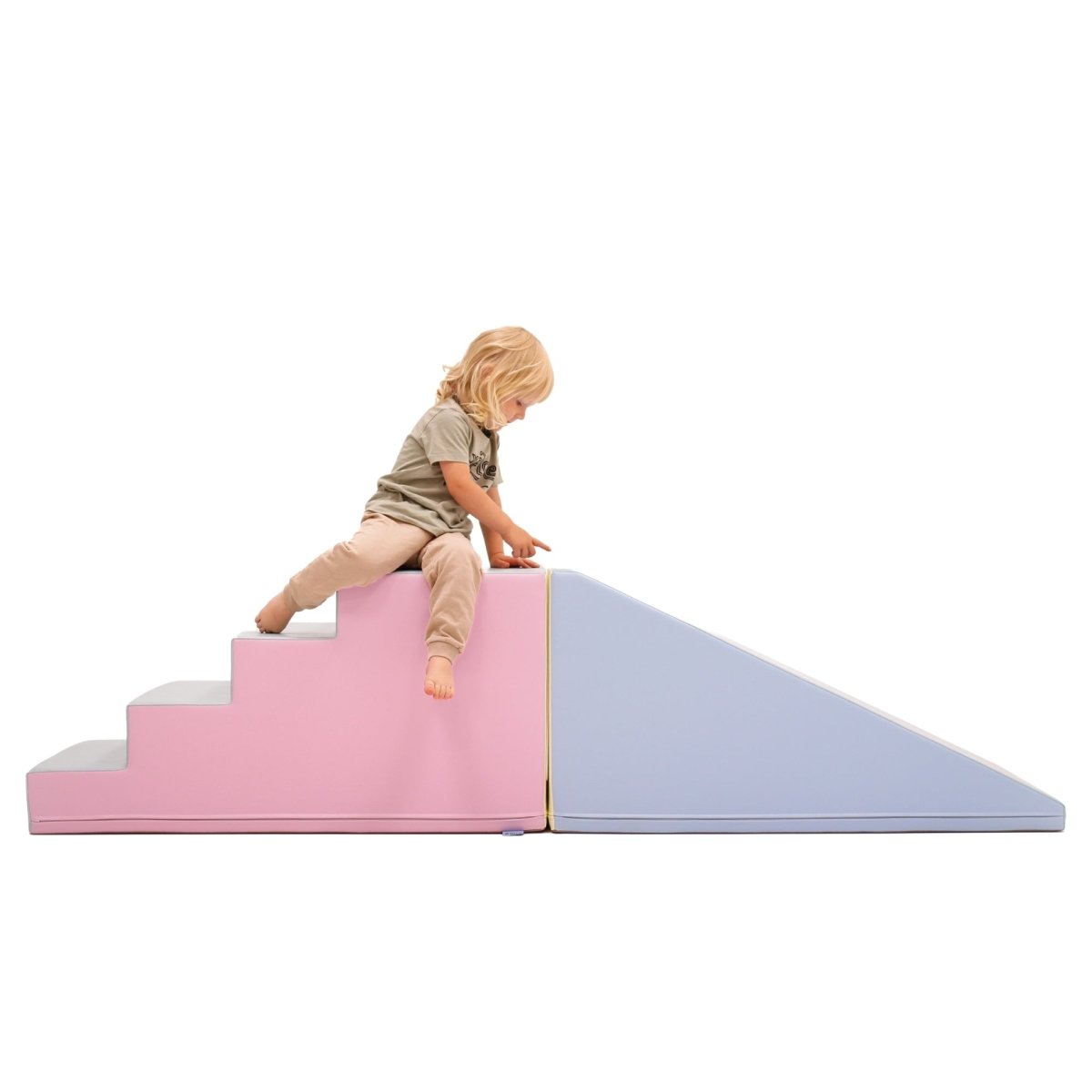 Soft Play Step and Slide Set - Mega Fun Slider-1